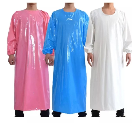 Grembiuli in TPU con maniche