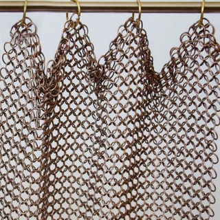 Maille d'anneau en acier inoxydable