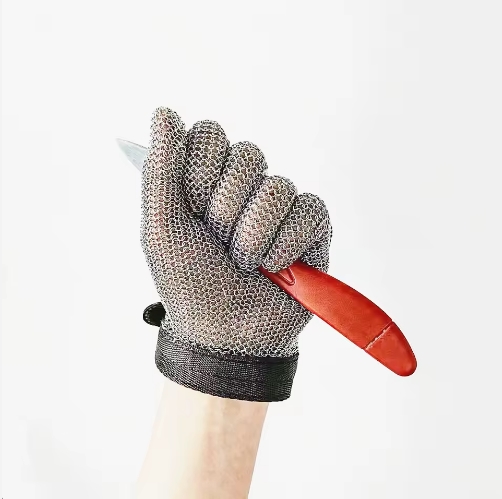 Fabricante de guantes de cota de malla resistentes a cortes